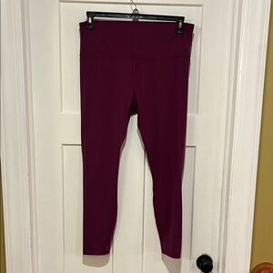 All in Motion Women's Leggings - Burgundy